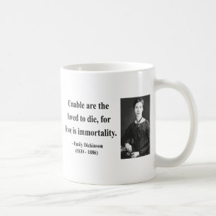 Emily Dickinson citationstecken 8b Kaffemugg