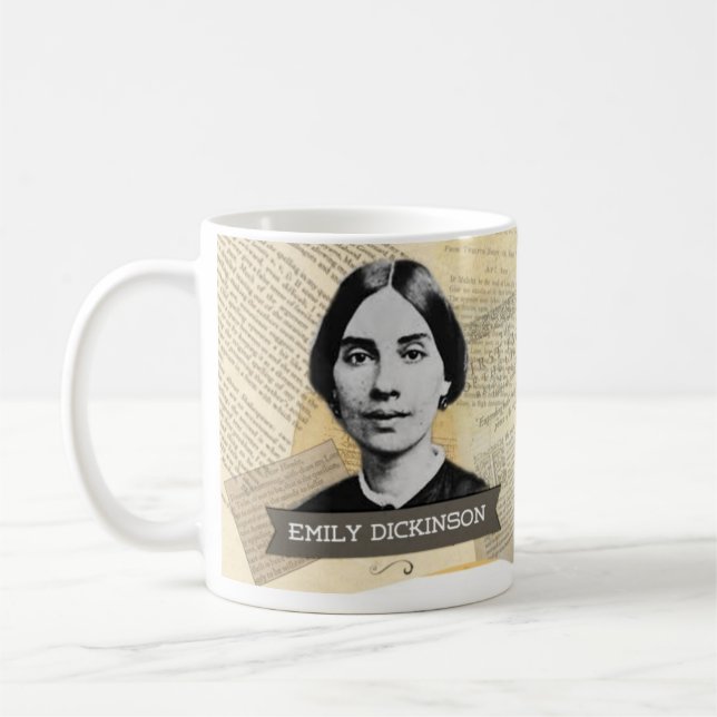Emily Dickinson historisk mugg (Vänster)