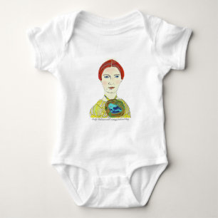 Emily Dickinson med många befjädrade saken T Shirt