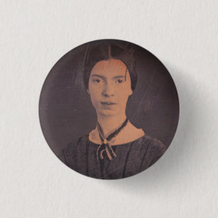 Emily Dickinson porträtt Knapp