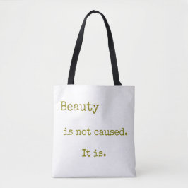 Emily Dickinson Quote Minimalist Literary Tote Bag Tygkasse