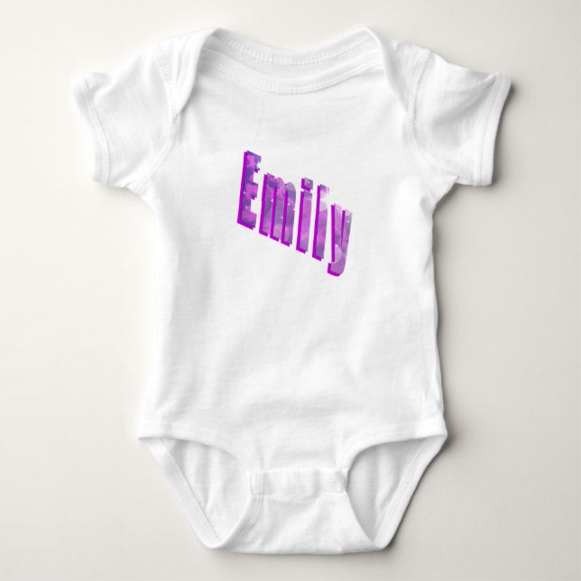 Emily Dimensional Logotyp Tee (Framsida)