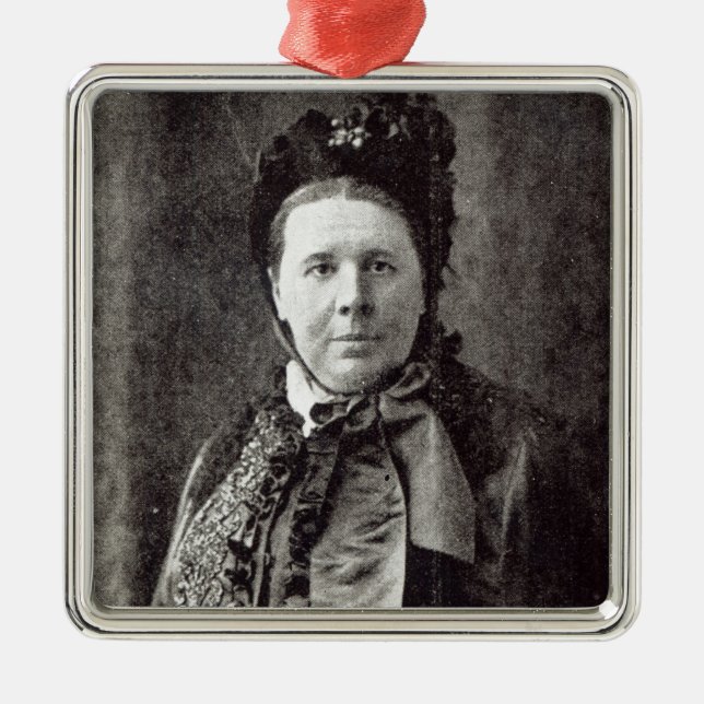 Emily Faithfull Julgransprydnad Metall (Framsidan)