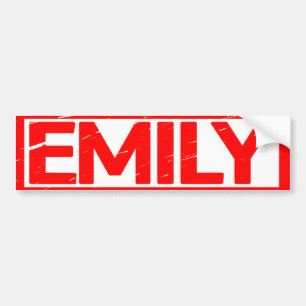 Emily Frimärke Bildekal