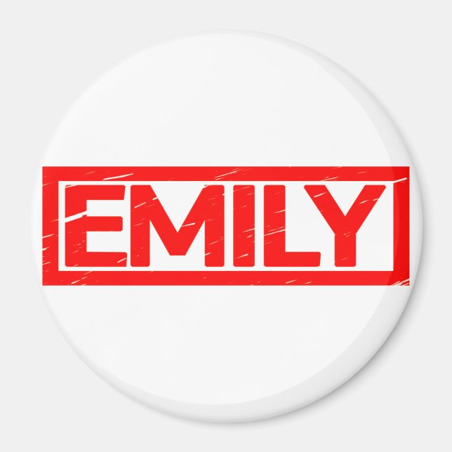 Emily Frimärke Magnet (Framsidan)
