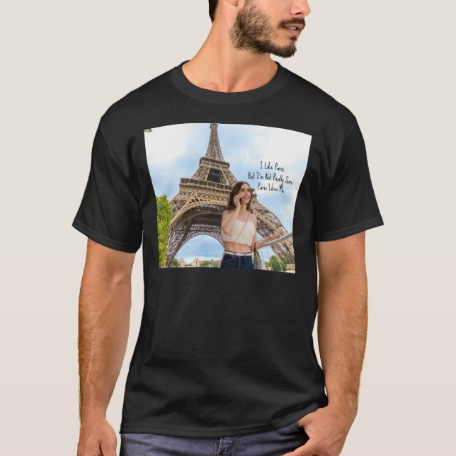 Emily i Paris, Emily i Paris, som att bära poeter T Shirt (Framsida)