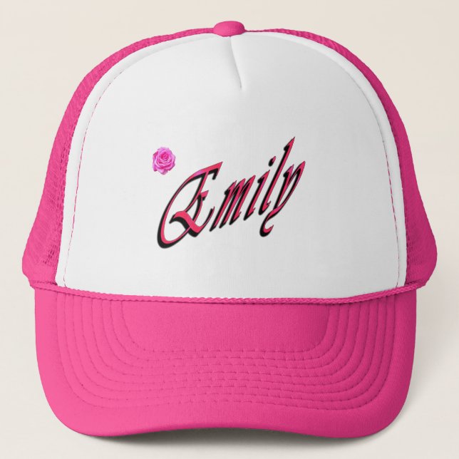 Emily, Namn, Logotyp Truckerkeps (Framsida)