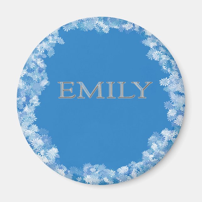 Emily Personlig Namn Magnet (Framsidan)
