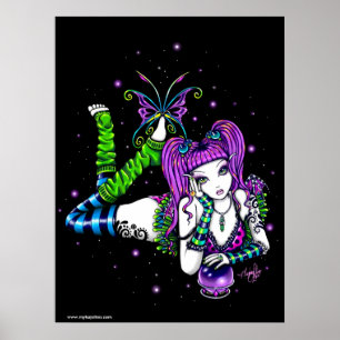 Emily Rainbow Crystal Boll Fairy Poster