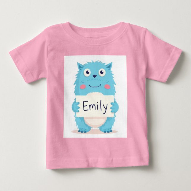 Emily's Enchanted Monster T Shirt (Framsida)