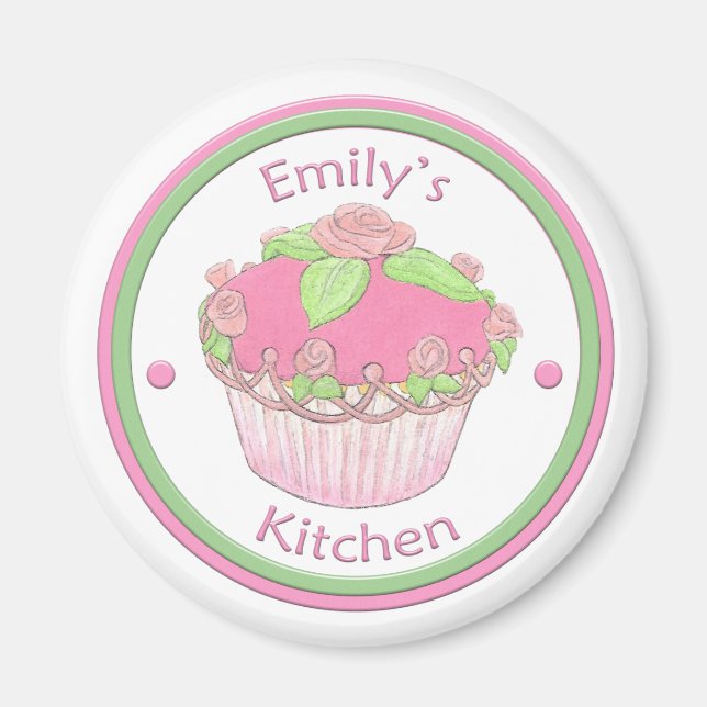 Emily's Kitchen Ro CupCake Magnet (Framsidan)