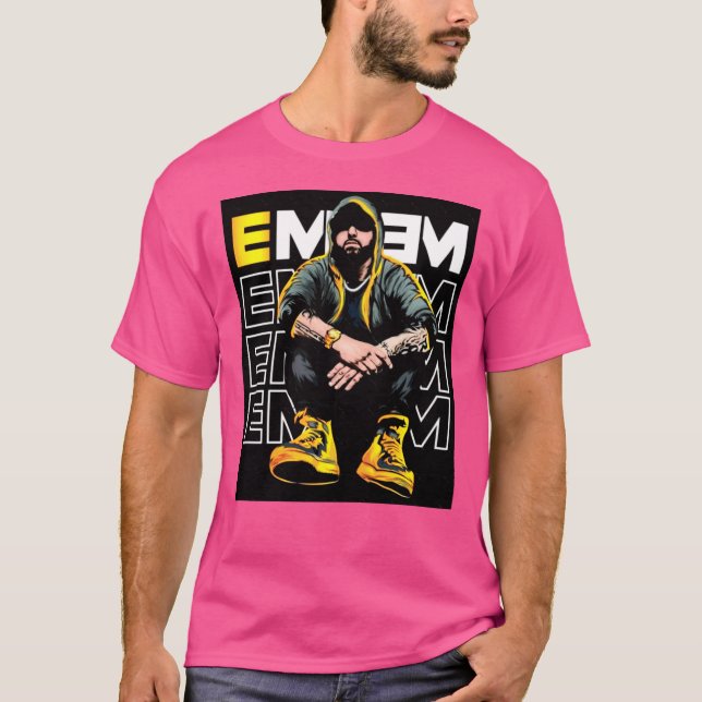 Eminem boy gift t shirt (Framsida)
