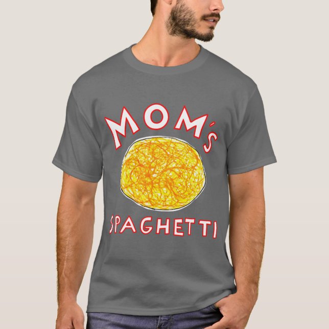 Eminem MOMS SPAGHETTI MOTHERS DAY funny T Shirt (Framsida)