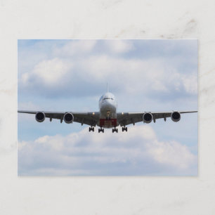Emirates Airbus A380 Vykort