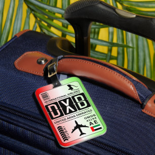 Emirates Dubai Luggage Tag Bagagebricka