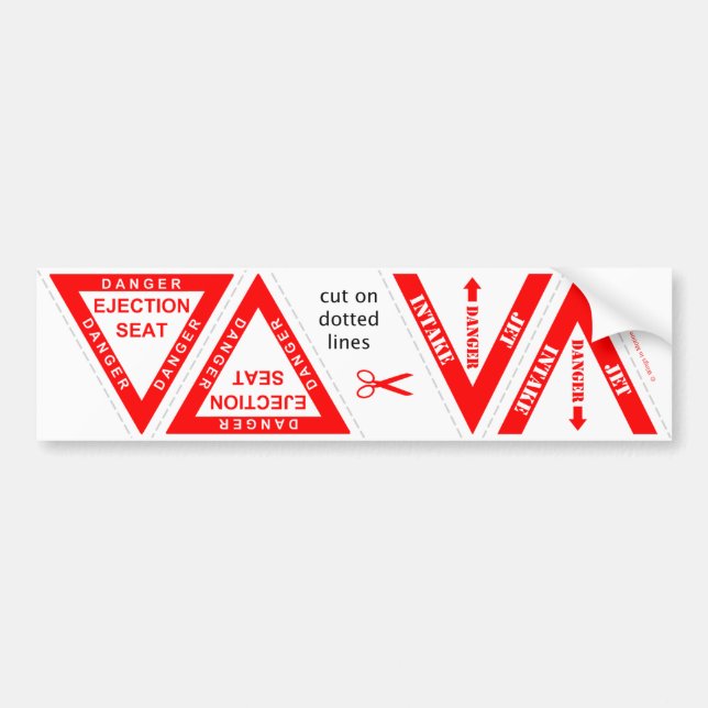 Emission/Jet Intag Bildekal (Framsidan)