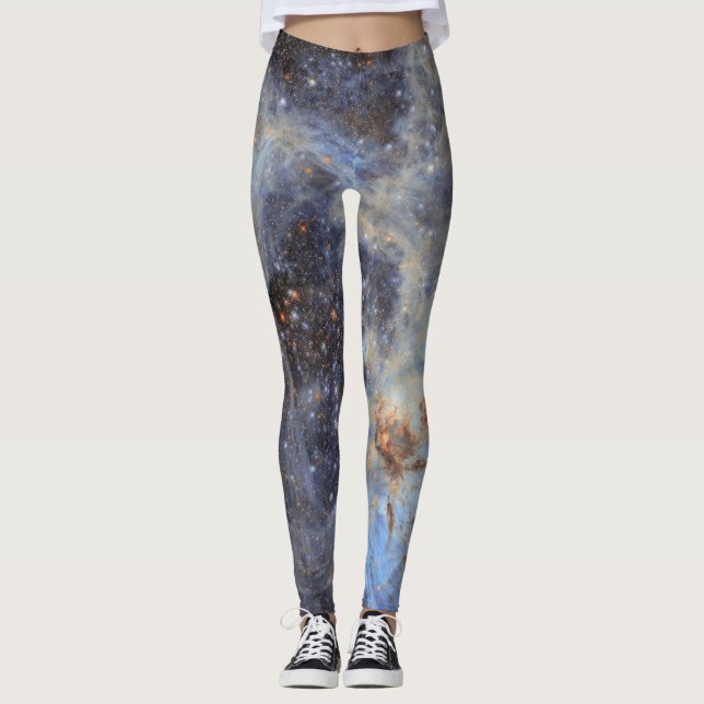 Emissionsnebulosa N44 Leggings (Framsida)