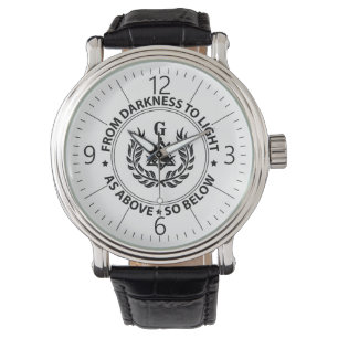 Emlem för friemasonry armbandsur