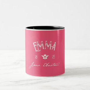 Emma av Jane Austen (1815) Två-Tonad Mugg