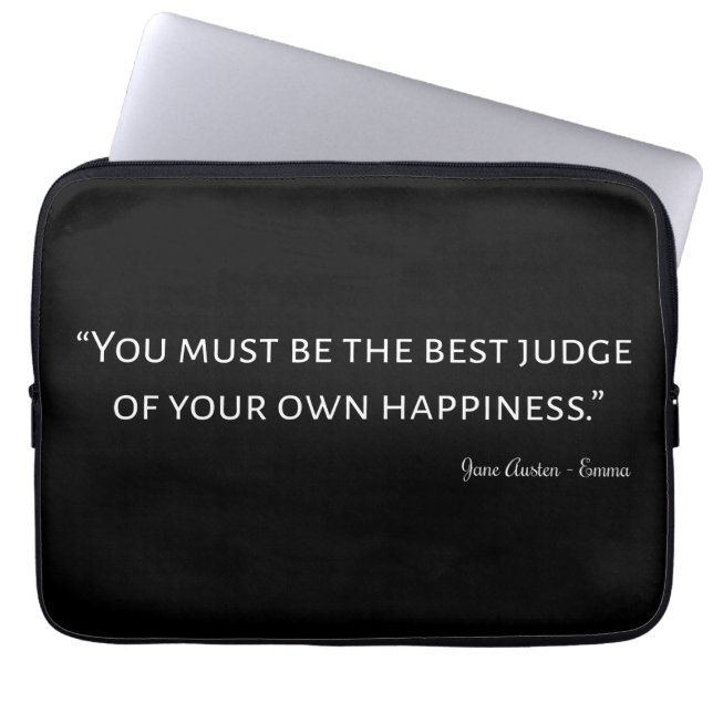 Emma av Jane Australien Quote I Laptop Fodral (Framsidan)