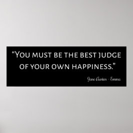 Emma av Jane Australien Quote I Poster