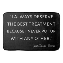 Emma by Jane Austen Quote II Badrumsmatta