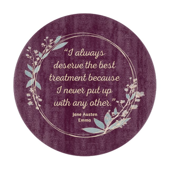 Emma by Jane Austen Quote II - Cute Stil (Framsidan)