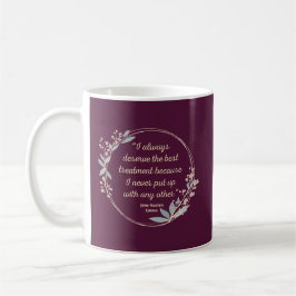 Emma by Jane Austen Quote II - Cute Stil Kaffemugg