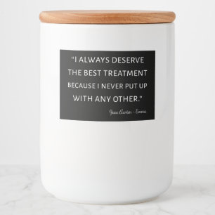 Emma by Jane Austen Quote II Mat Etiketter