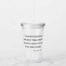 Emma by Jane Austen Quote II Take Away Mugg