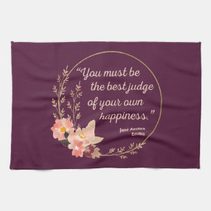 Emma by Jane Australien Quote I - Cute Stil Kökshandduk
