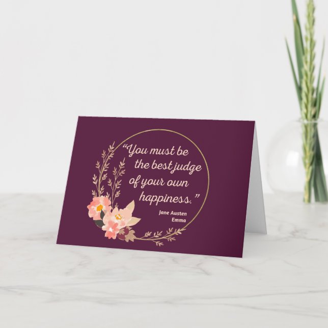 Emma by Jane Australien Quote I - Cute Stil Kort (Framsida)