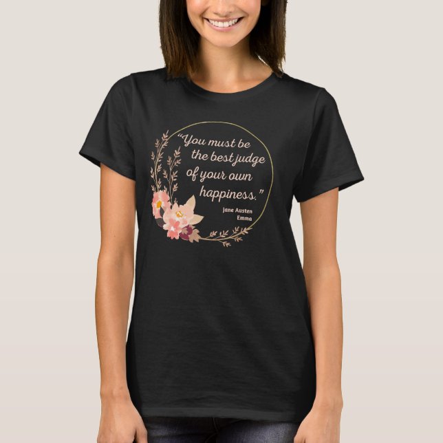 Emma by Jane Australien Quote I - Cute Stil T Shirt (Framsida)