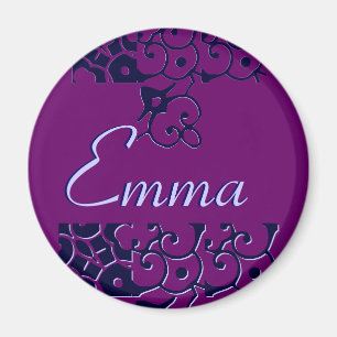 Emma Designer Namn Magnet - Anpassadet