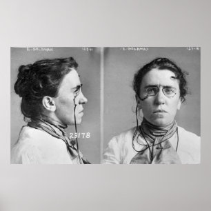 Emma Goldman - anarkist, 1911 Poster