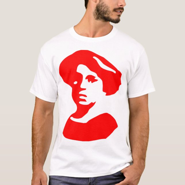 Emma Goldman med citationstecken Tee (Framsida)