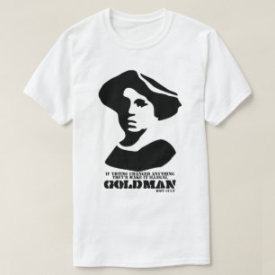 Emma Goldman Politik votering Voters Anarchy Quote T Shirt