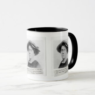 Emma Goldman Quote - Ignorance - Women's Activism Mugg