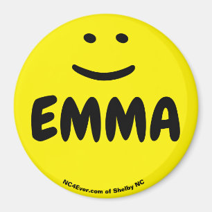 EMMA-gultens leende magnet