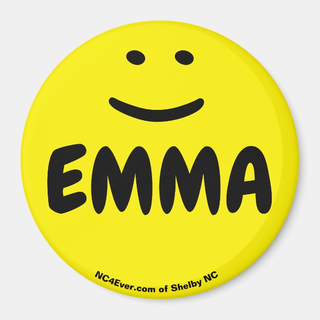 EMMA-gultens leende magnet (Framsidan)
