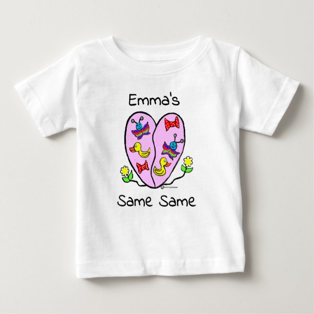 Emma har samma Namn-spel T Shirt (Framsida)