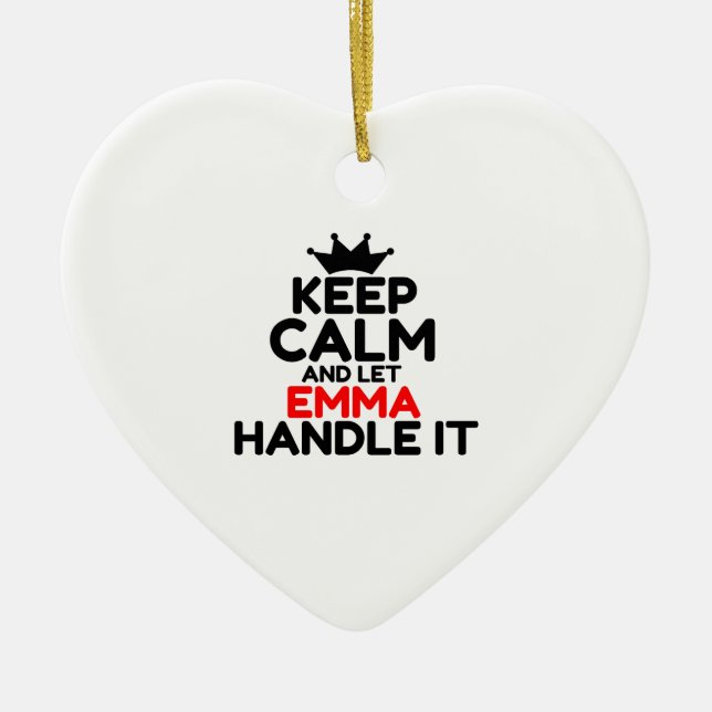 EMMA JULGRANSPRYDNAD KERAMIK (Framsidan)