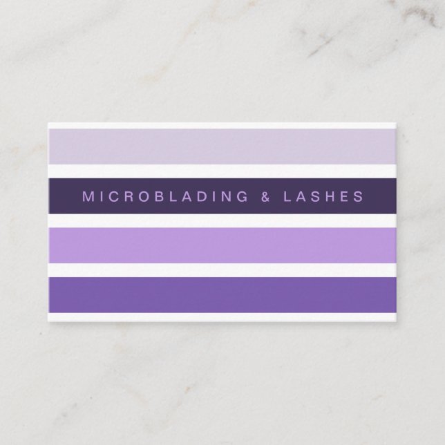 Emma Lash 3,5 x 2,0 tum Affärskort Visitkort (Framsida)