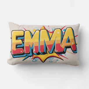 Emma med en explosion lumbarkudde