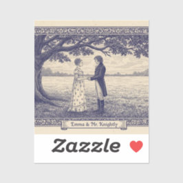 Emma & Mr. Knightley Klistermärken