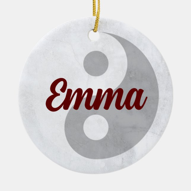 {Emma} Namn betyder ornament (Framsidan)