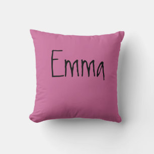 Emma namn kudde