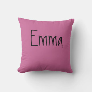 Emma namn kudde