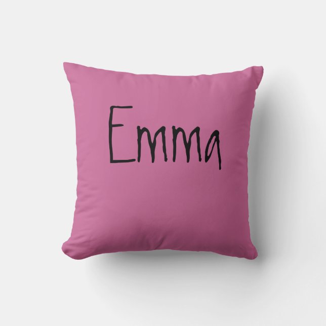 Emma namn kudde (Framsida)
