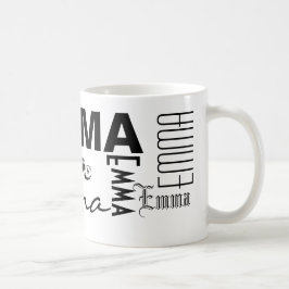 EMMA personifierar muggen Kaffemugg